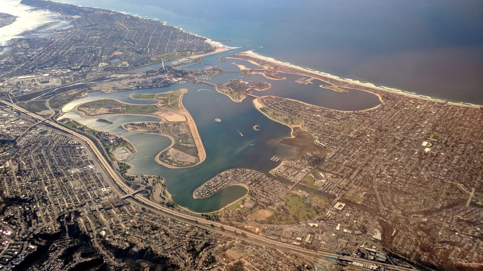 圣地亚哥 Mission Bay 一带航拍