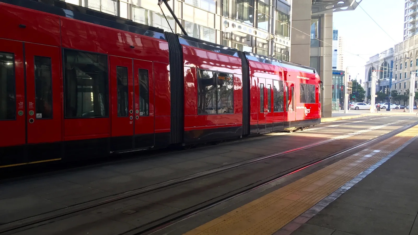 圣地亚哥红色 Trolley 电车
